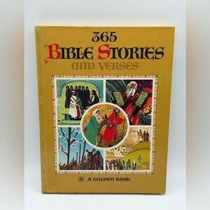 365 Bible Stories and Verses by Muriel Grainger (Hardcover, 1973) Golden Book
